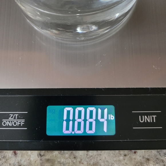 Heavy Base Whiskey Glass | Bubble in Base   EUC Clear 10oz - Picture 7 of 10